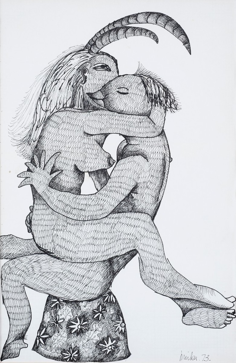 Lovers – Erotic Drawing