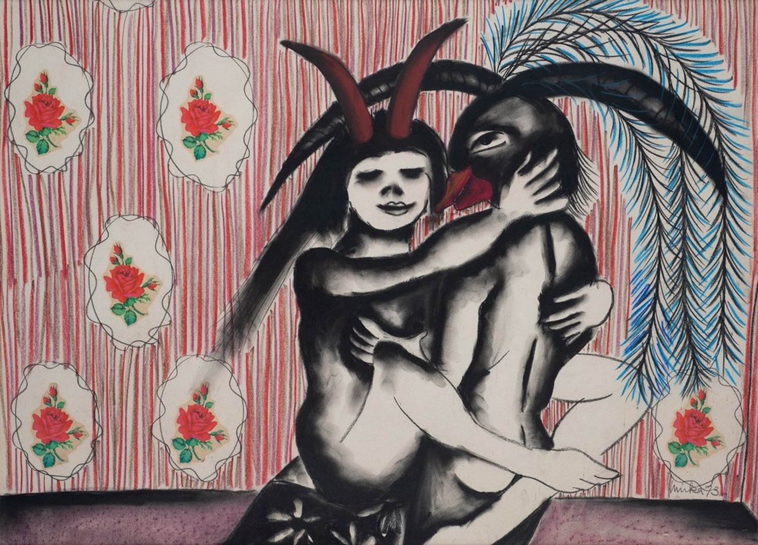 Erotic Drawing No.30 (And all for love and nothing for reward)