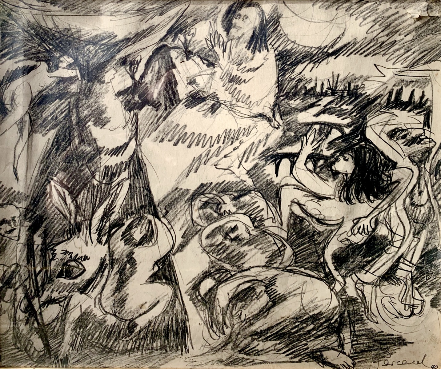 Angel Gabriel descended