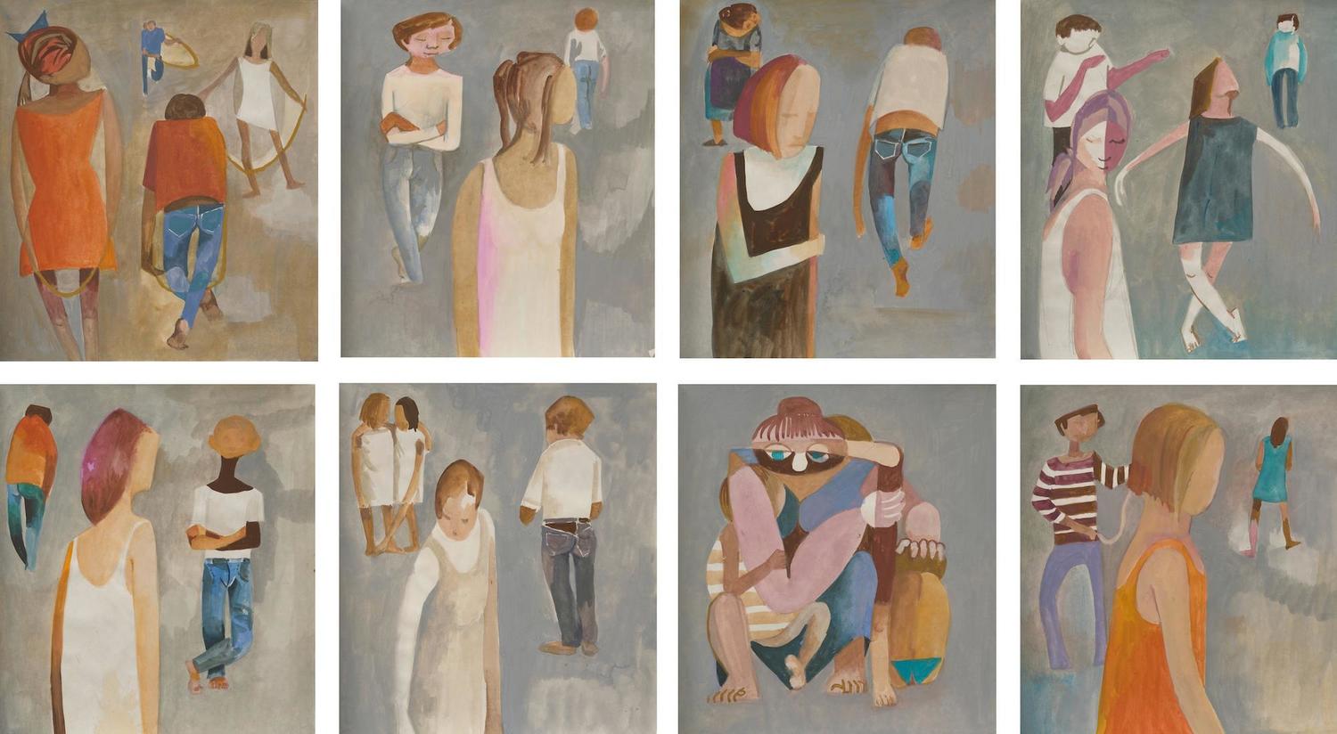 Dancing in the Park (8 Works)