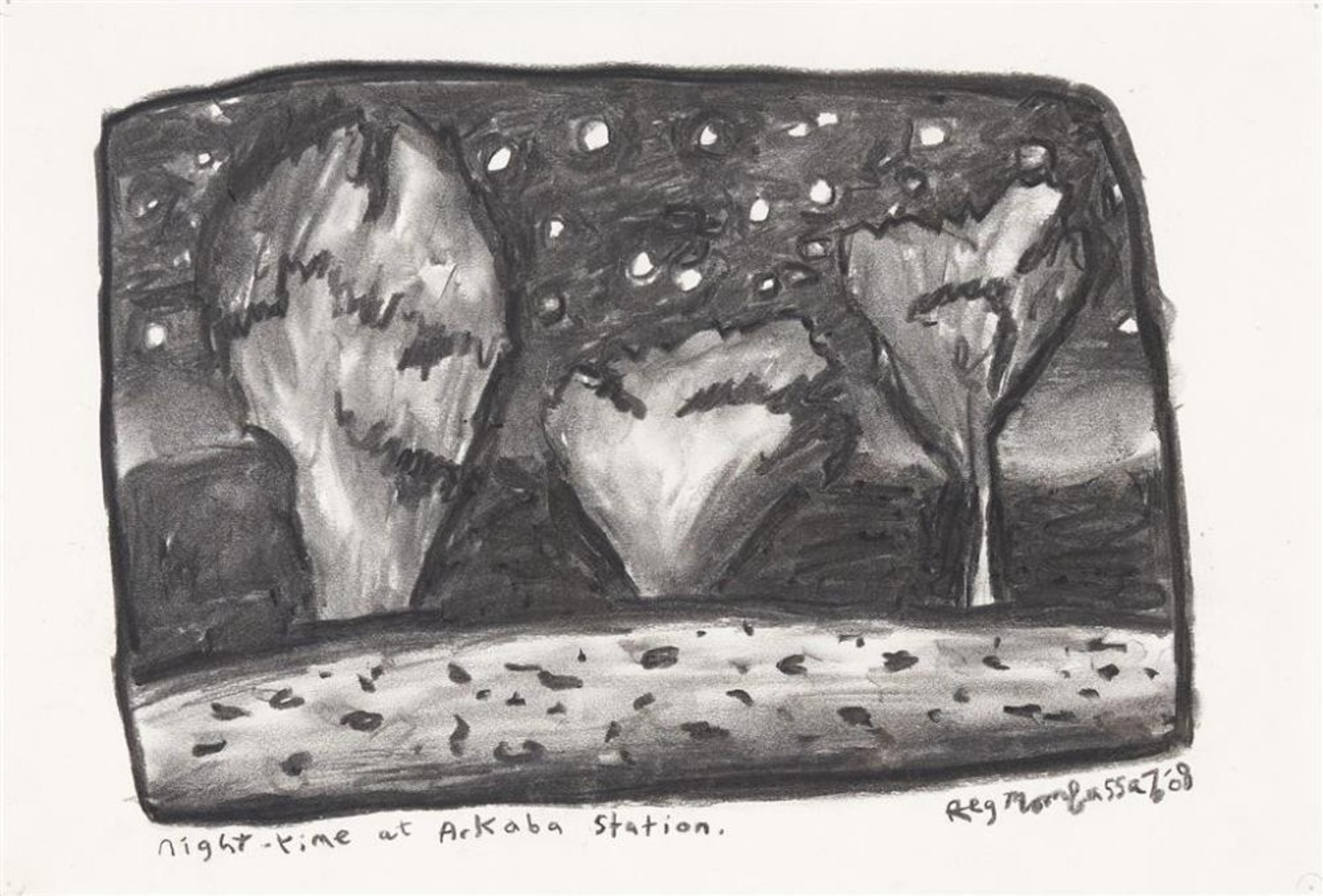 Night-time at Arkaba Station