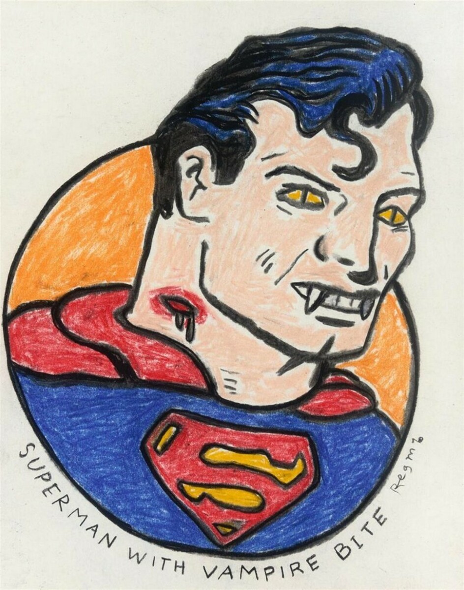 Superman with Vampire Bite