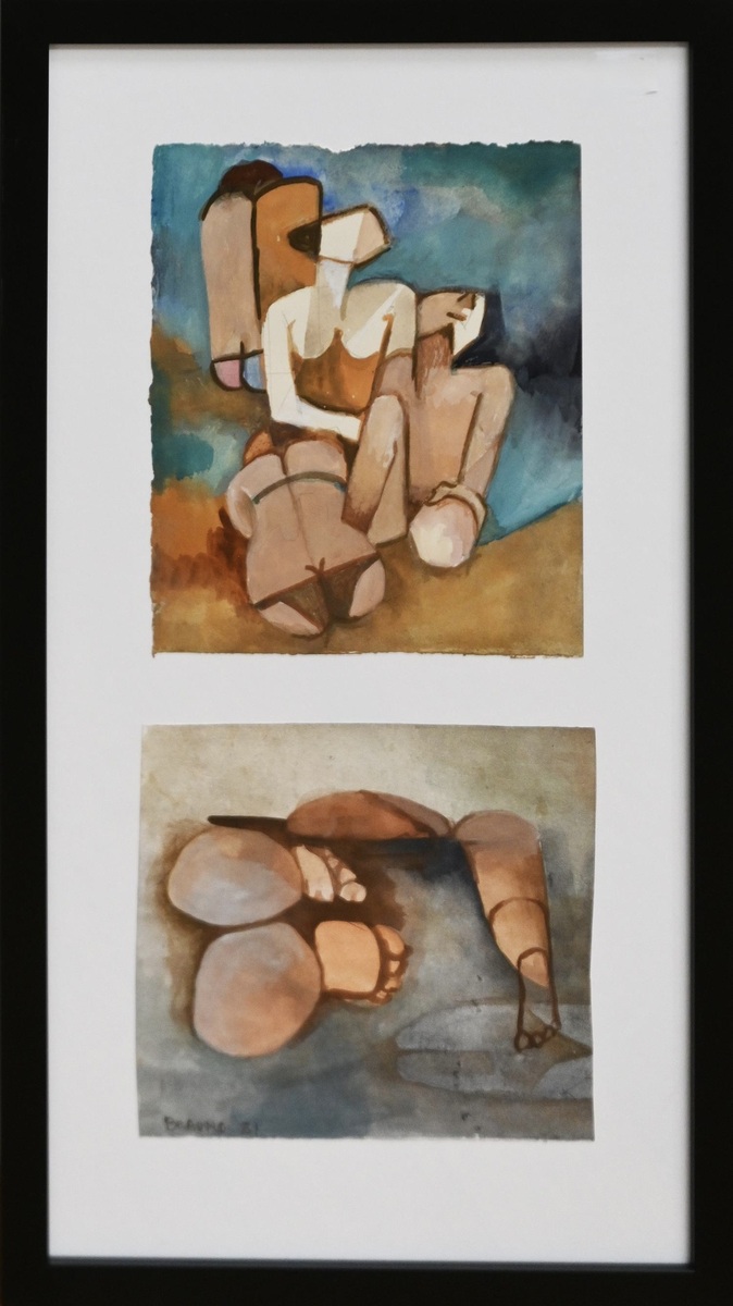 Study for Cubist Bathers