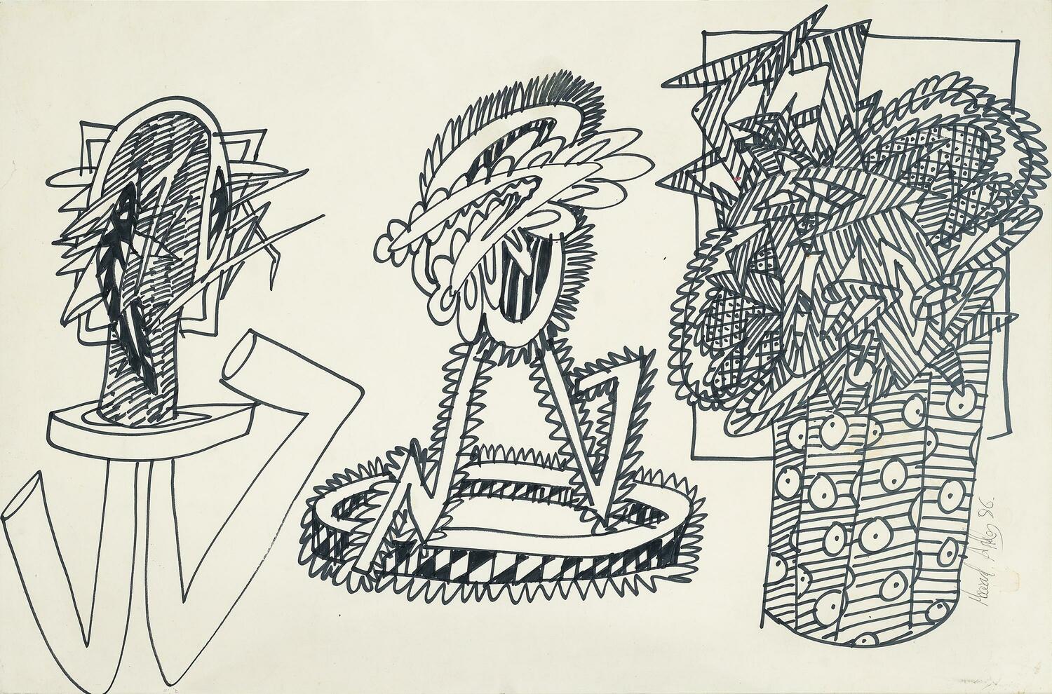 Untitled ( Cactoid Composition )