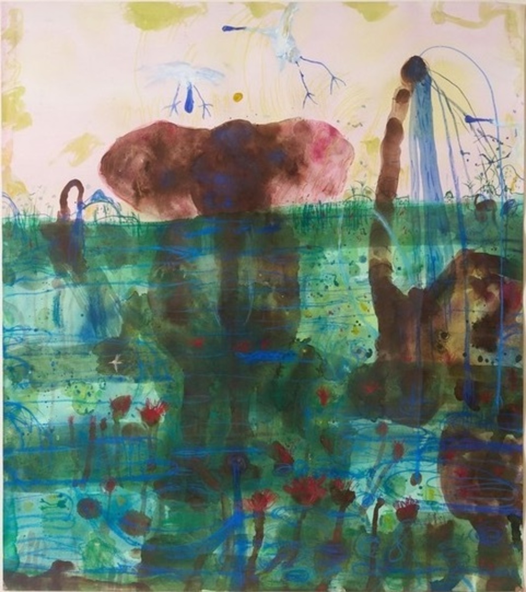 Elephant and Lilypad