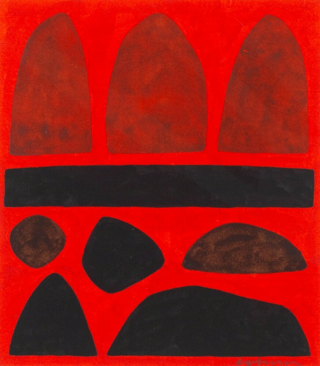 Study For Katatjuta III