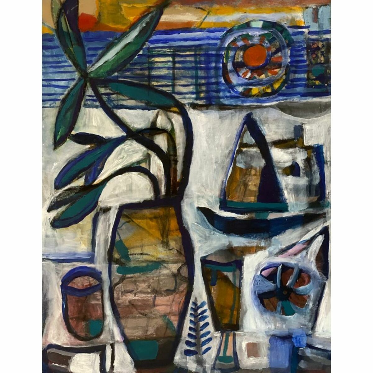 Sailboat and Vase