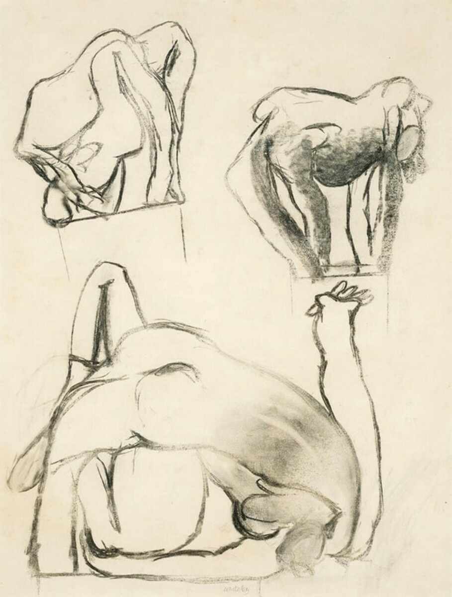 Study for Sculpture, (Nude Studies)