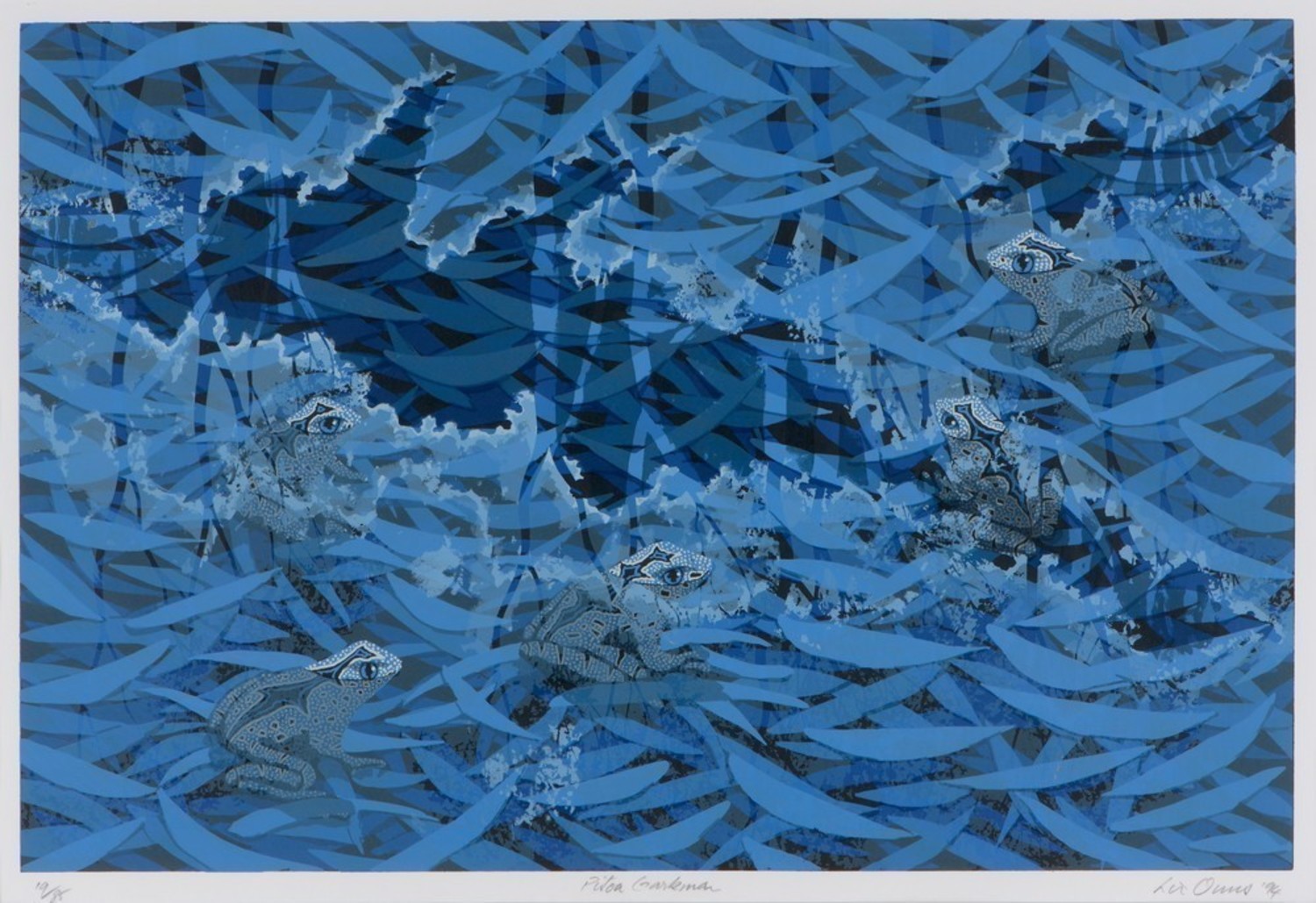 Pitoa Garkman (Blue Frogs)