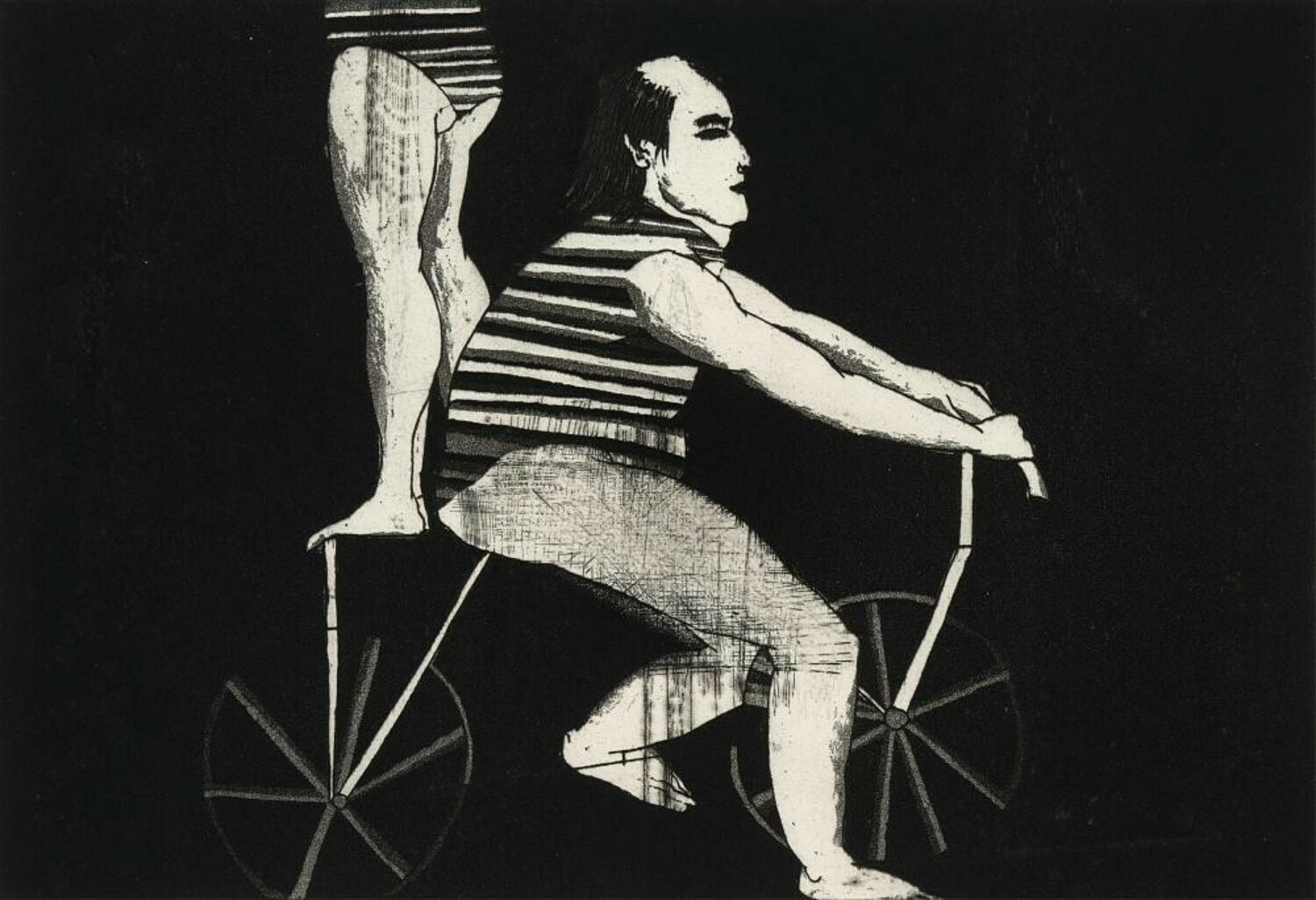 Performers with Bicycles